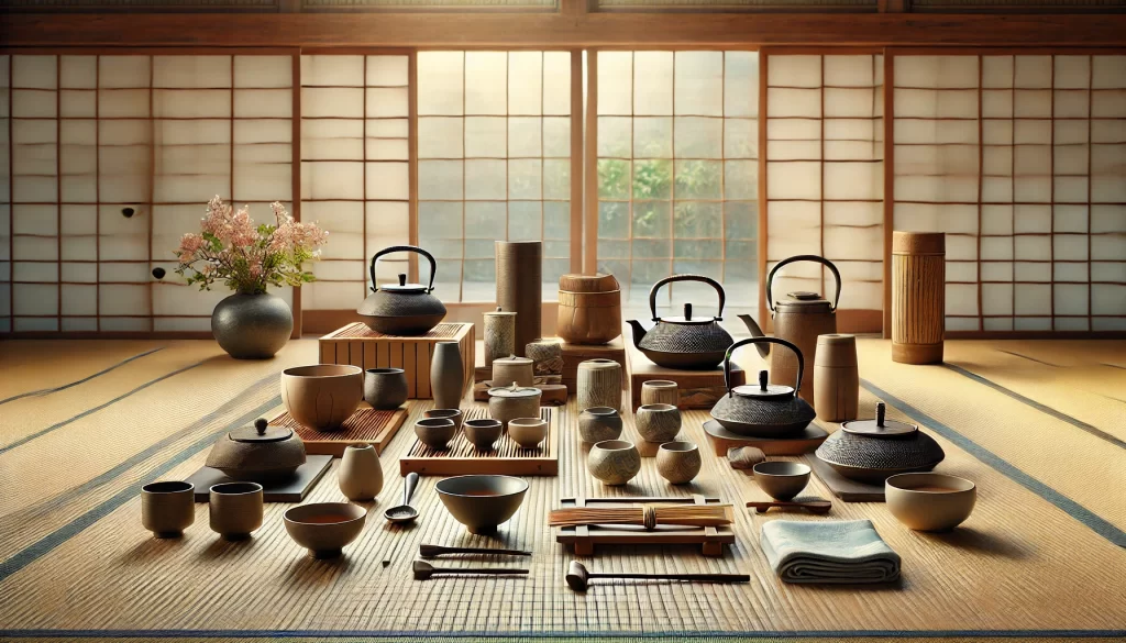 日本茶道具說明